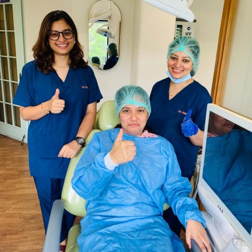 dental implant patient