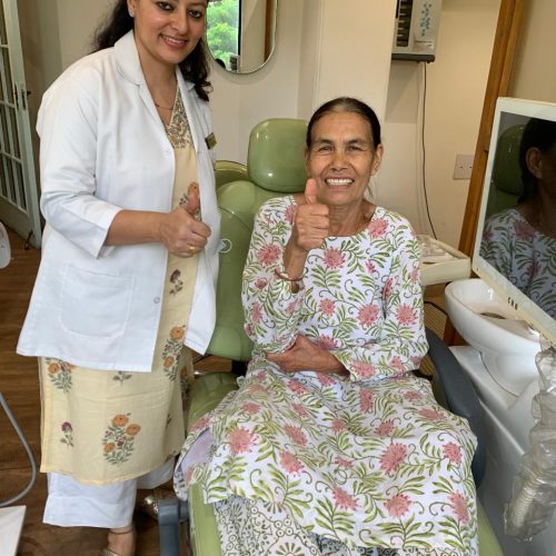 dental implant patient