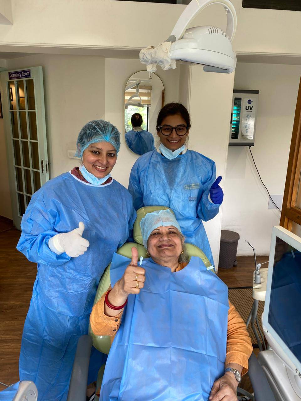 Happy Patient After Dental Treatment